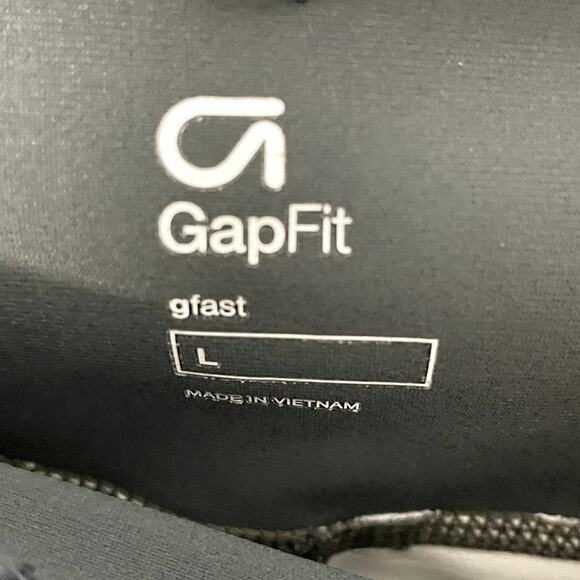 GAP Fit Gfast Blue and Gray Cropped Leggings L - Picture 6 of 7